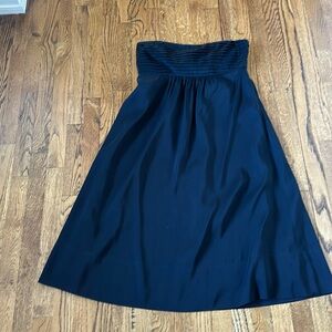 Banana Republic sz10 strapless dress Black